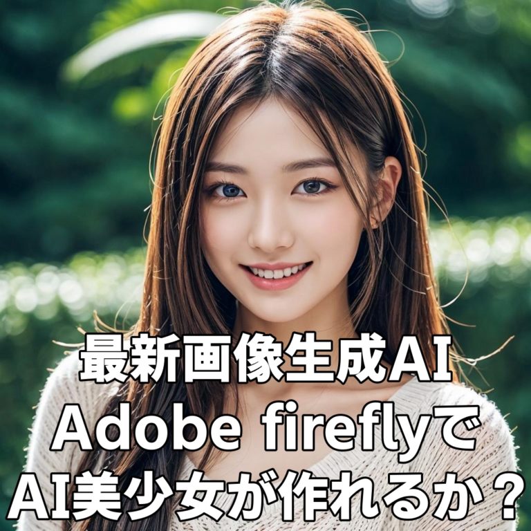保護中: AI画像生成 やり方 AI美少女の作り方 やり方【Adobe firefly】でAI美少女が作れるか実験してみた結果（ Adobe firefly 使い方）